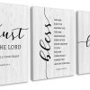 Christian Biblical Scripture Print Set of 3