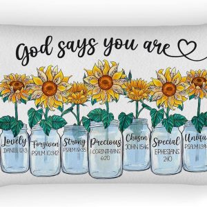 Inspirational Throw Pillow Cover