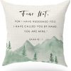 Christian Scripture Throw Pillow