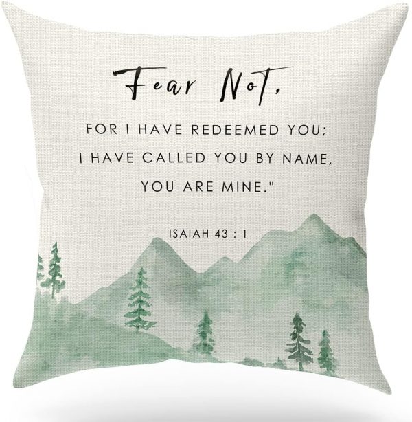 Christian Scripture Throw Pillow