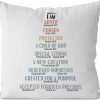 Kids Christian Pillow Cover