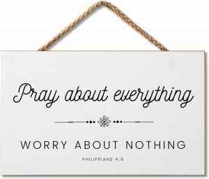 Farmhouse Style Bible Verse Wall Decor