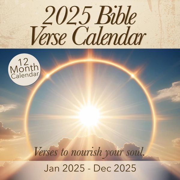 Christian Wall Calendar 2025